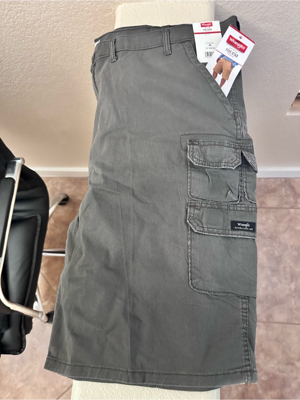 Wrangler Gray Utility Cargo Skirt